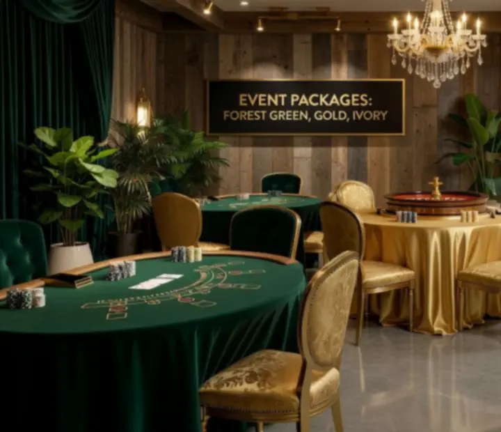 Pakiety eventowe zaprezentowane na eleganckich kartach ofertowych