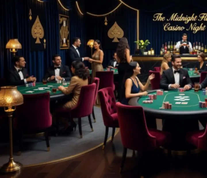 Metamorfoza przestrzeni w ekskluzywną salę pokerową